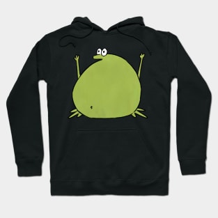 Funny cartoon frog Hoodie